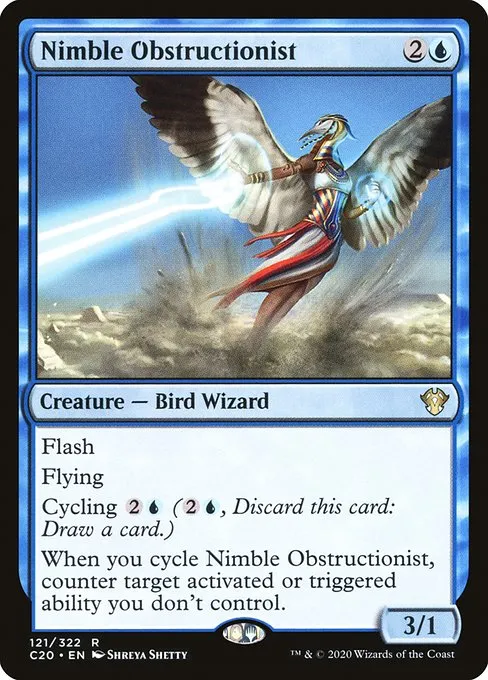 Nimble Obstructionist · Commander 2020 121/322