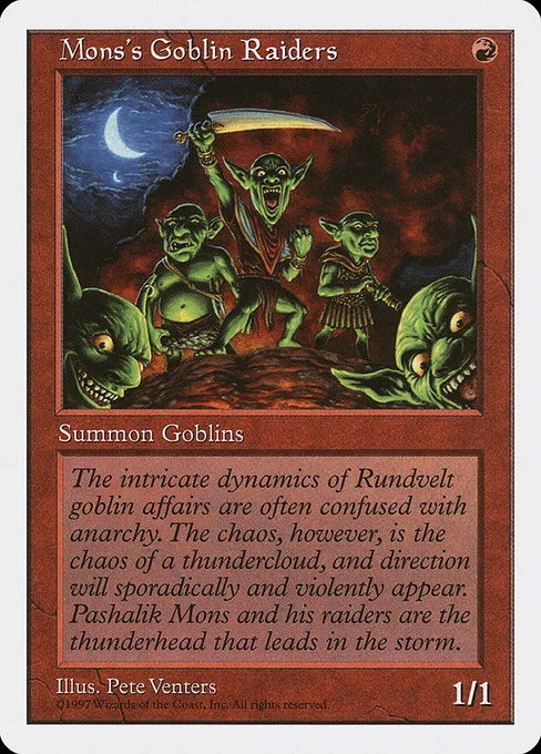 Mons's Goblin Raiders · Fifth Edition 251/460