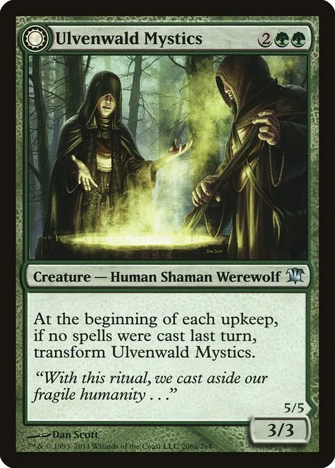 Ulvenwald Mystics // Ulvenwald Primordials · Innistrad 208/264