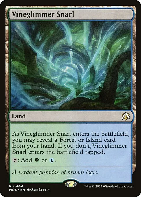 Vineglimmer Snarl · March of the Machine Commander 444/450