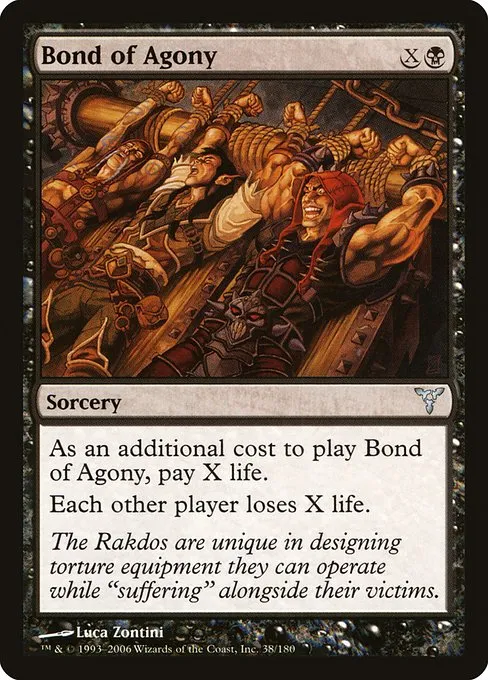 Bond of Agony · Dissension 38/180