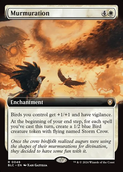 Murmuration · Bloomburrow Commander 46/356