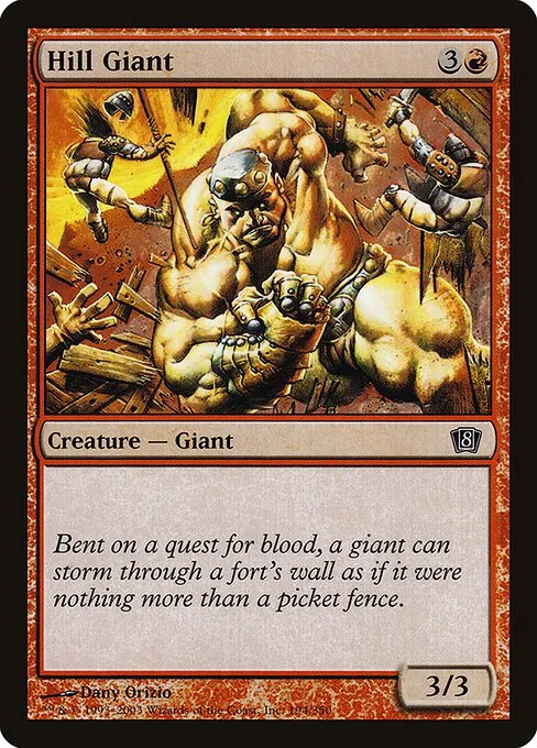 Hill Giant · Eighth Edition 194★/711
