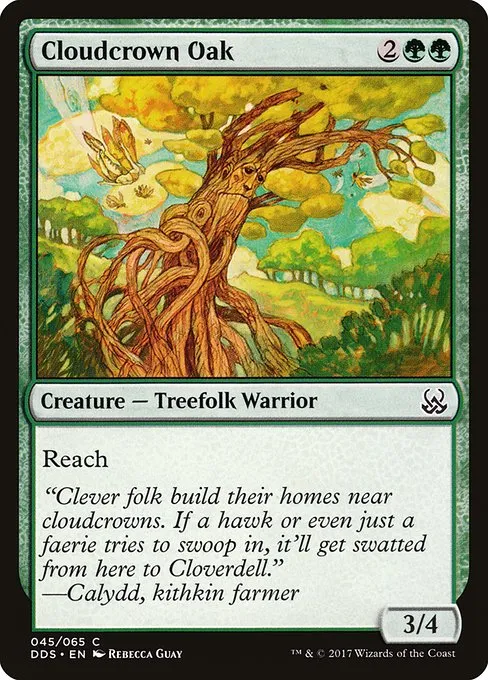 Cloudcrown Oak · Duel Decks: Mind vs. Might 45/65