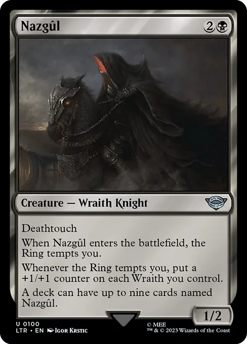 Nazgûl · The Lord of the Rings: Tales of Middle-earth 100/856
