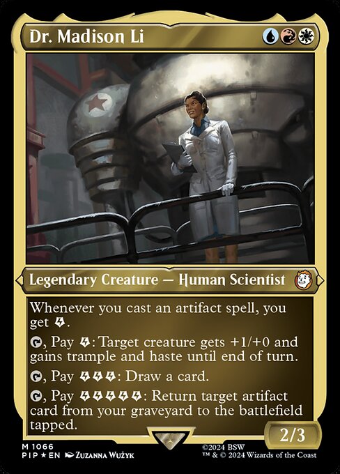 Dr. Madison Li · Fallout 1066/1068