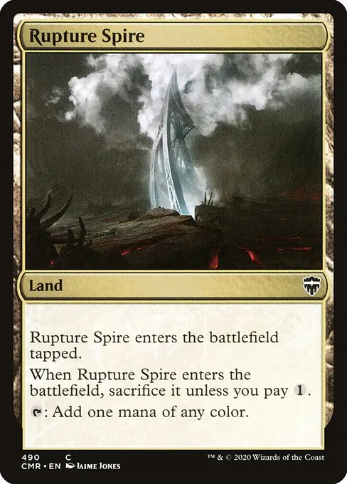 Rupture Spire · Commander Legends 490/718