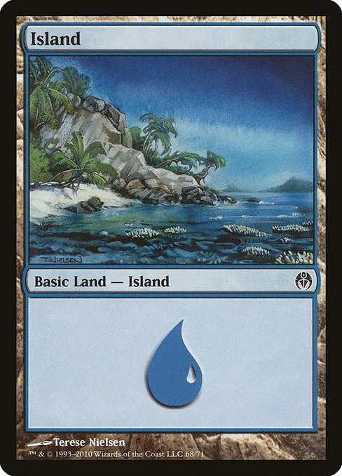 Island · Duel Decks: Phyrexia vs. the Coalition 68/71