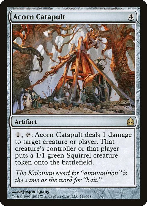 Acorn Catapult · Commander 2011 241/318