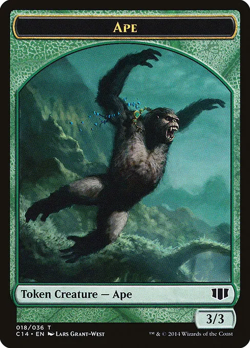 Ape · Commander 2014 Tokens 18/36