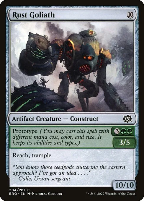 Rust Goliath · The Brothers' War 204/399