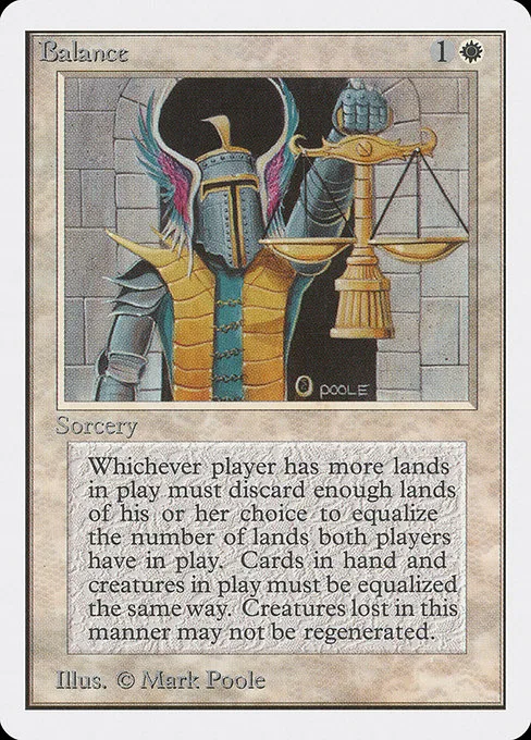 Balance · Unlimited Edition 3/302