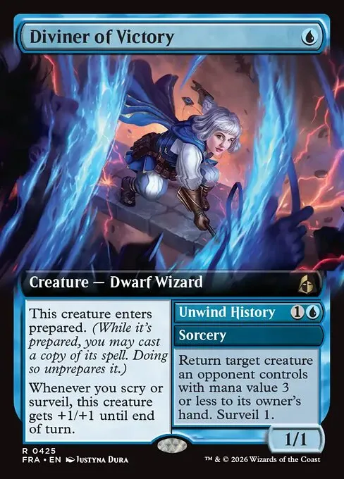Diviner of Victory // Unwind History · Reality Fracture 425/7