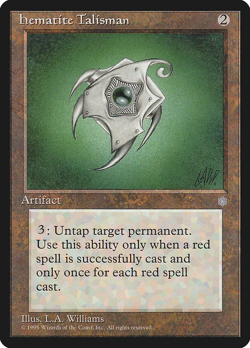Hematite Talisman · Ice Age 320/383