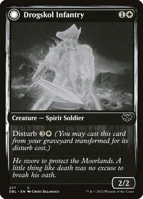 Drogskol Infantry // Drogskol Armaments · Innistrad: Double Feature 277/535