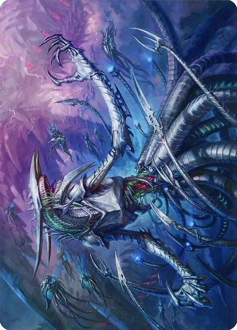 Jin-Gitaxias // Jin-Gitaxias · March of the Machine Art Series 13/81