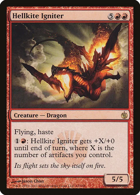 Hellkite Igniter · Mirrodin Besieged 65/155