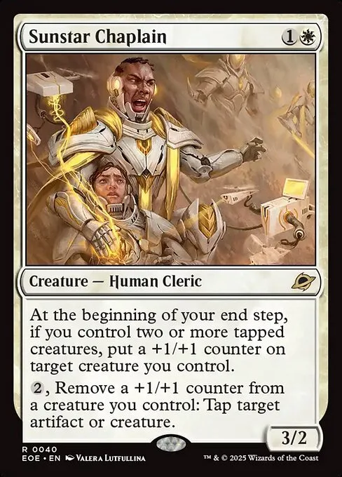 Sunstar Chaplain · Edge of Eternities 40/400