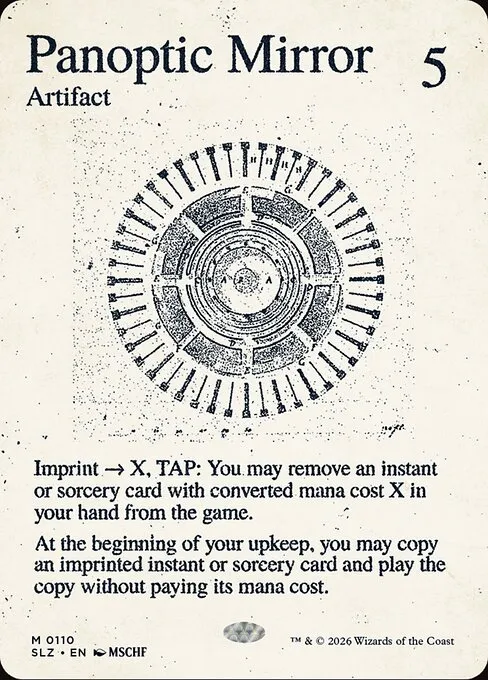 Panoptic Mirror · The Zeta Set 110/21