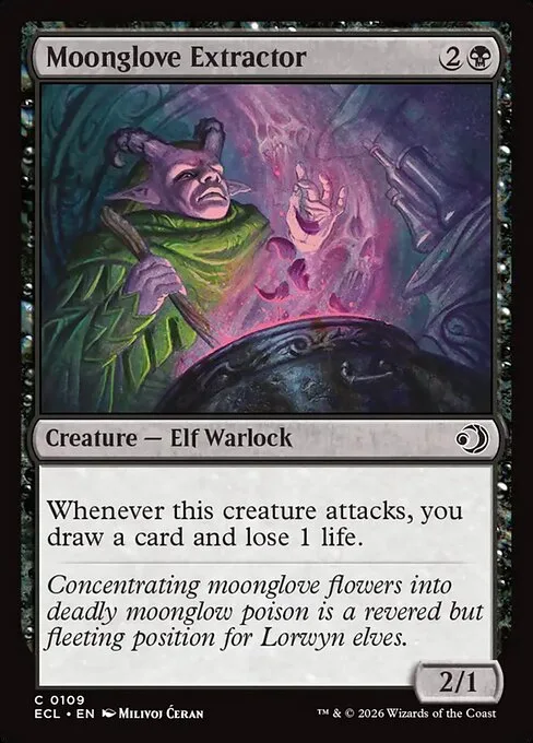 Moonglove Extractor · Lorwyn Eclipsed 109/408