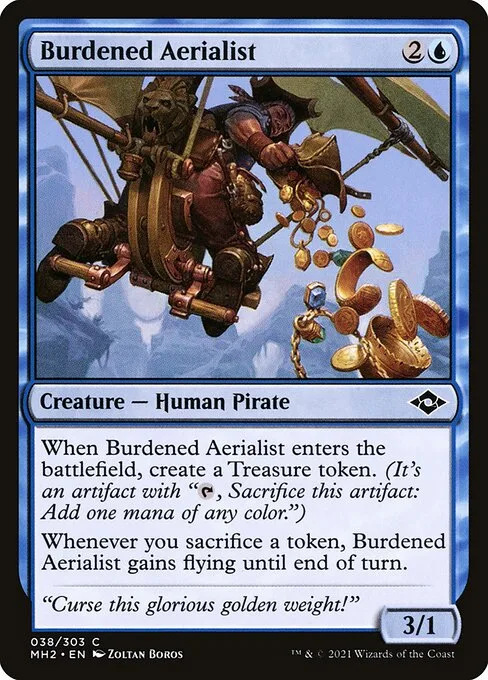 Burdened Aerialist · Modern Horizons 2 38/493