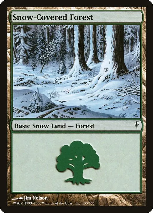 Snow-Covered Forest · Coldsnap 155/155