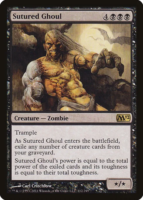 Sutured Ghoul · Magic 2012 112/249