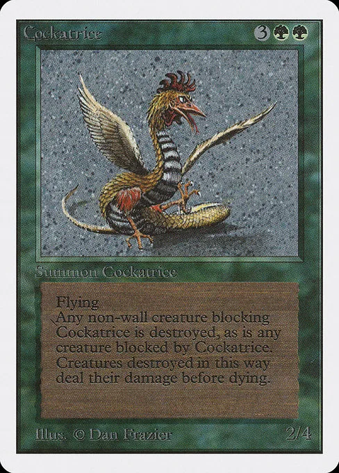 Cockatrice · Unlimited Edition 190/302
