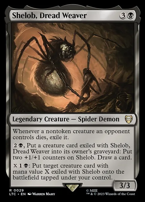 Shelob, Dread Weaver · Tales of Middle-earth Commander 29/591