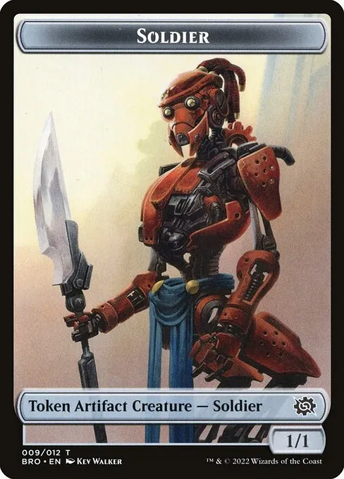 Soldier · The Brothers' War Tokens 9/12