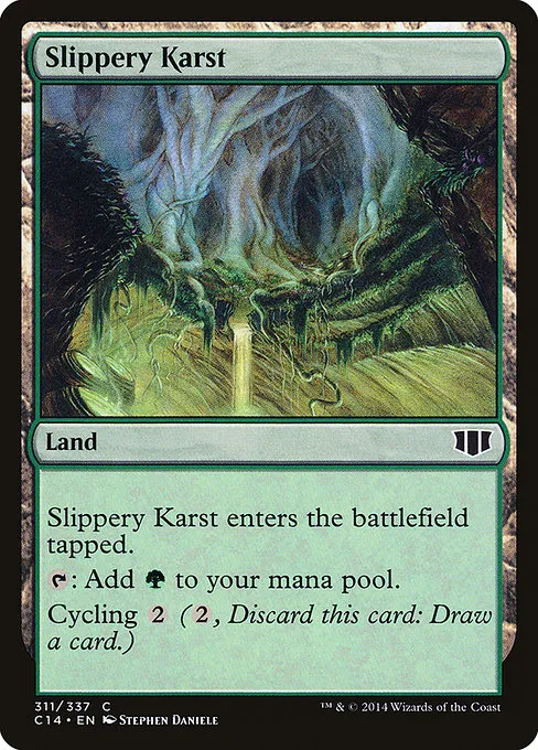 Slippery Karst · Commander 2014 311/337