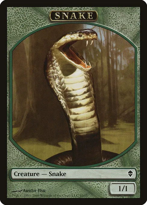 Snake · Zendikar Tokens 10/11