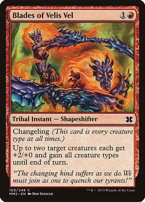 Blades of Velis Vel · Modern Masters 2015 105/249