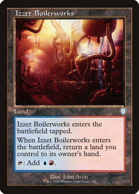 Izzet Boilerworks · The Brothers' War Commander 188/209