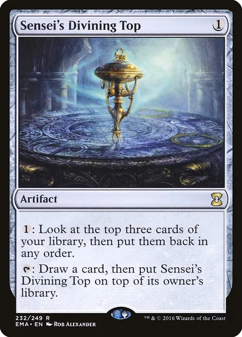 Sensei's Divining Top · Eternal Masters 232/249
