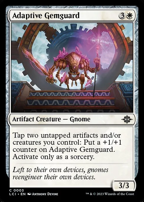 Adaptive Gemguard · The Lost Caverns of Ixalan 3/416