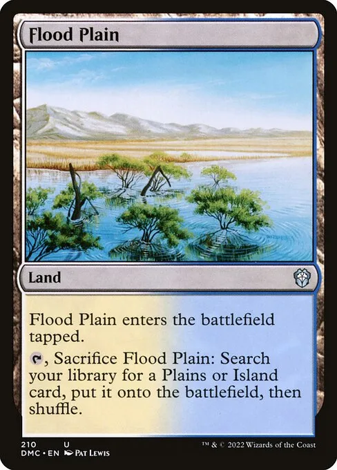 Flood Plain · Dominaria United Commander 210/240