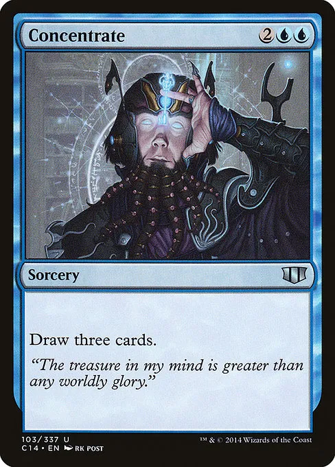 Concentrate · Commander 2014 103/337