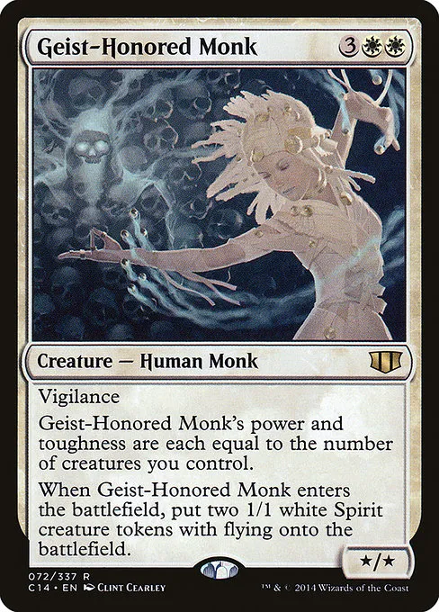 Geist-Honored Monk · Commander 2014 72/337