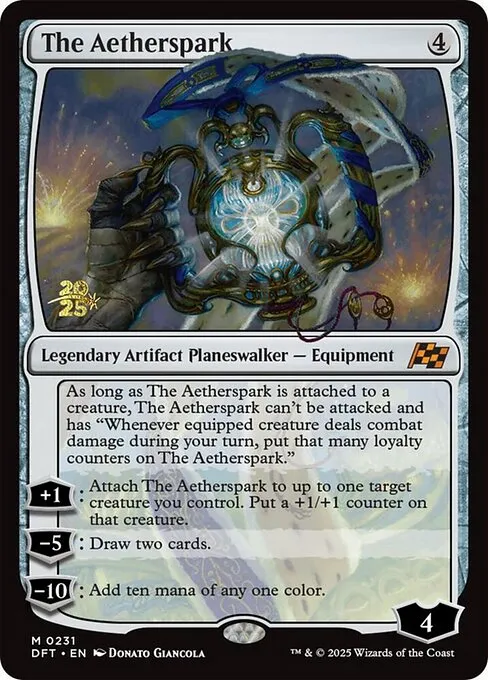 The Aetherspark · Aetherdrift Promos 231s/160
