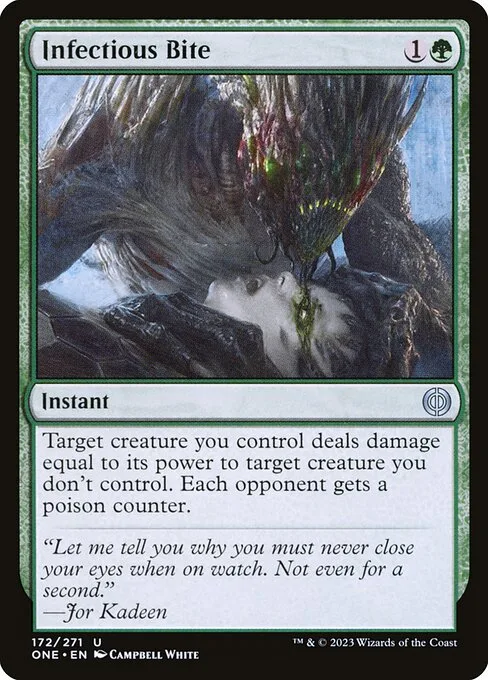 Infectious Bite · Phyrexia: All Will Be One 172/479
