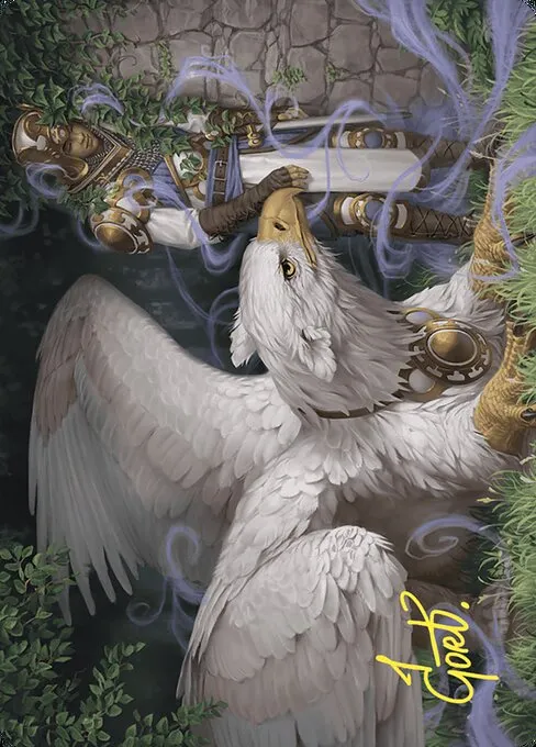 Dutiful Griffin // Dutiful Griffin · Wilds of Eldraine Art Series 3/81