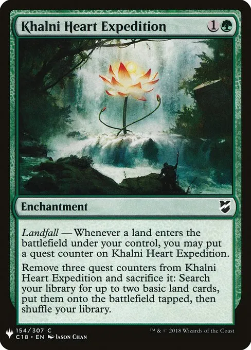Khalni Heart Expedition · The List C18-154/5050