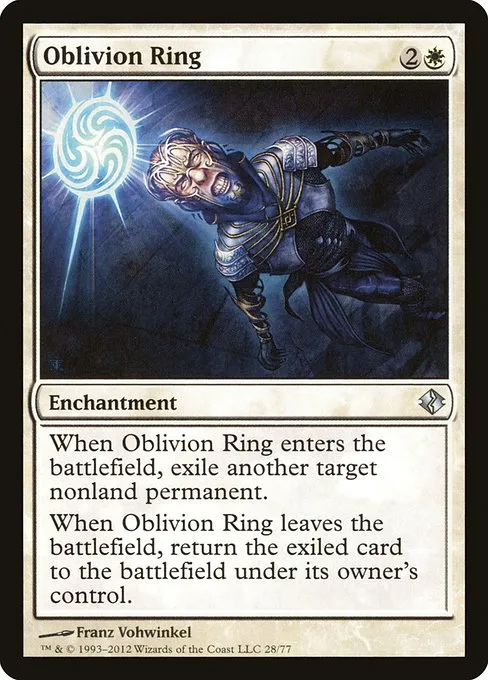 Oblivion Ring · Duel Decks: Venser vs. Koth 28/77