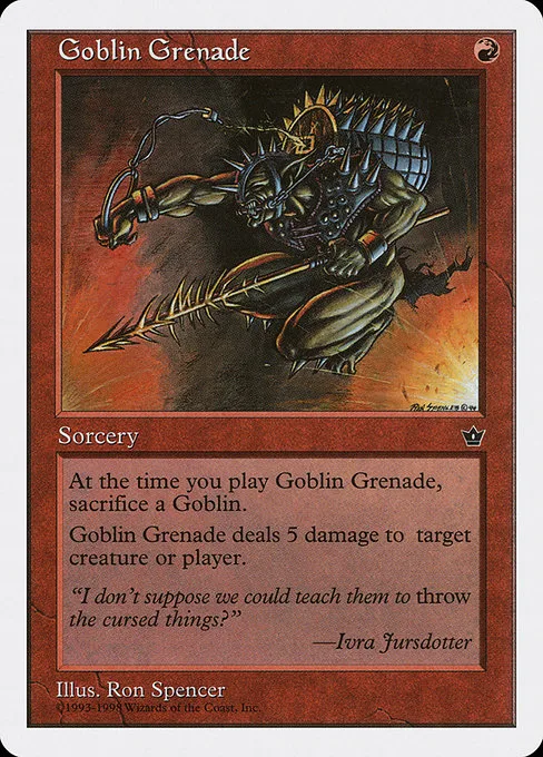 Goblin Grenade · Anthologies 32/85