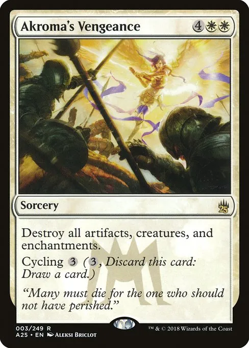 Akroma's Vengeance · Masters 25 3/249