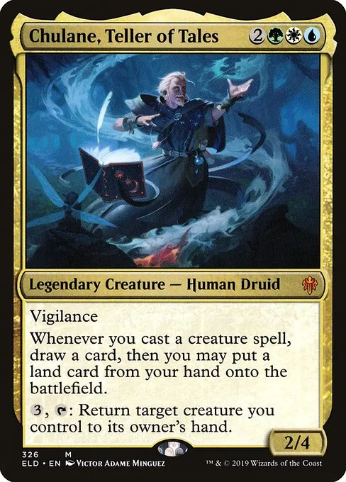 Chulane, Teller of Tales · Throne of Eldraine 326/398