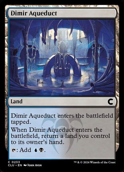Dimir Aqueduct · Ravnica: Clue Edition 233/284