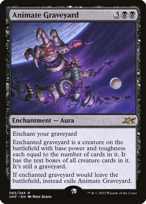 Animate Graveyard · Unfinity 65/639