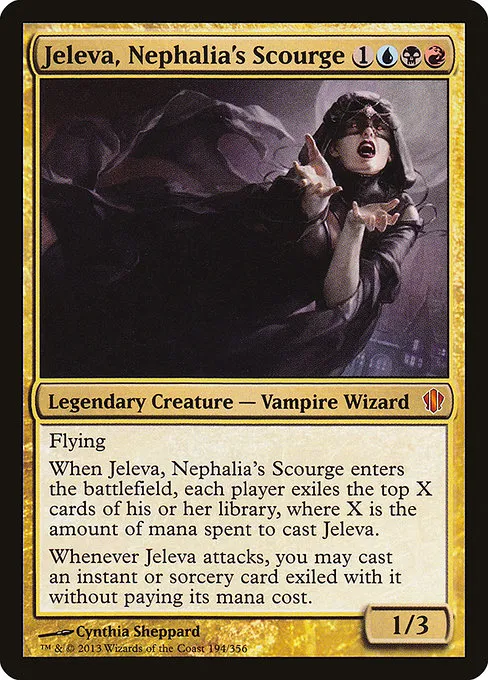 Jeleva, Nephalia's Scourge · Commander 2013 194/356